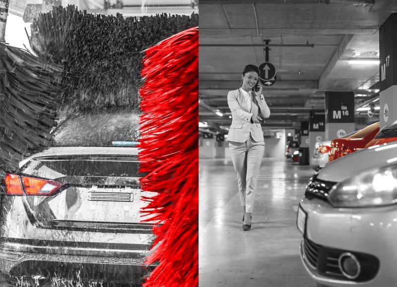 Parcheggi e autolavaggi