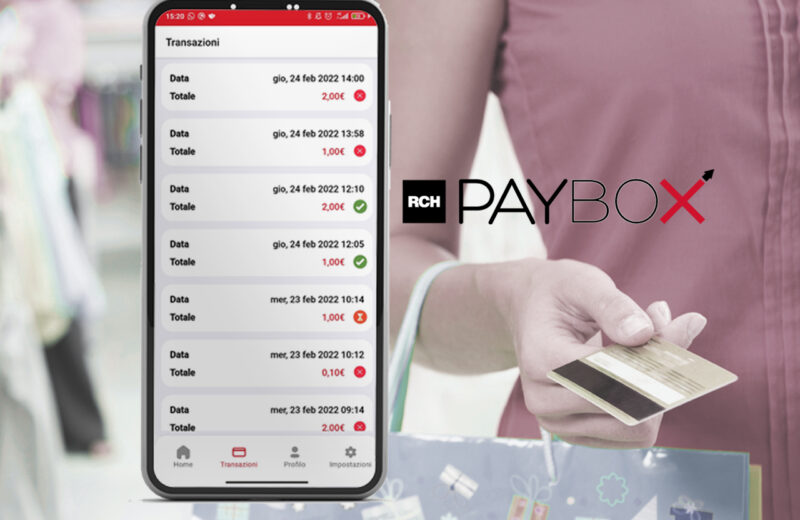 Pagamenti digitali in una sola APP con RCH PayBox