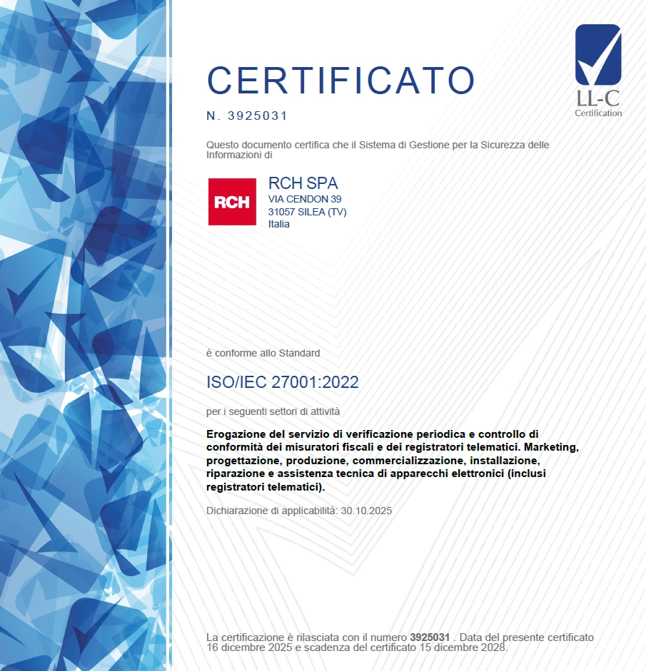 Certificazione ISO 27001
